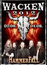 Hammerfall  Live Wacken Open Air, Germany 08/03/2012 DVD