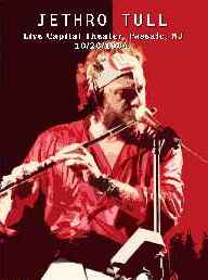 Jethro Tull  Live At The Capital Theater, Passaic, NJ 10/28/1984 DVD