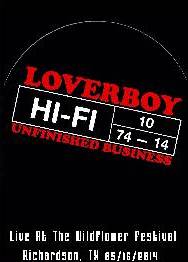 Loverboy Live At The Wildflower Festival, Richardson, TX 05/16/2014 DVD
