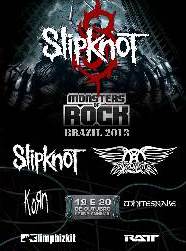 Slipknot Live At Monsters Of Rock Brazil 2013 DVD