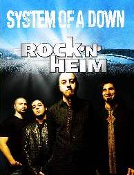 System of a Down  Live At The Rock N´ Heim, Germany 08/17/2013 DVD