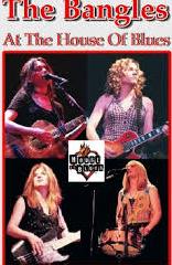 The Bangles Live At The House OF Blues Hollywood CA.2000 DVD