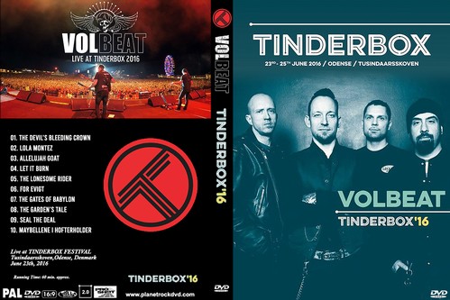 Volbeat Live At Tinderbox Fetival Denmark 2016 DVD