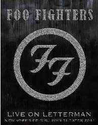Foo Fighters Live on Letterman New York's Ed Sullivan Theater 04/12/2011 DVD