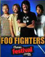 Foo Fighters Live At The Itunes Festival In London, England 07/11/2011 DVD