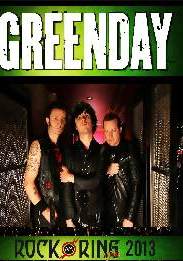 Greenday Live At The Rock Am Ring 06/09/2013 DVD