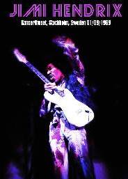 Jimmi Hendrix Live In Konserthuset, Stockholm, Sweden 01/09/1969 DVD