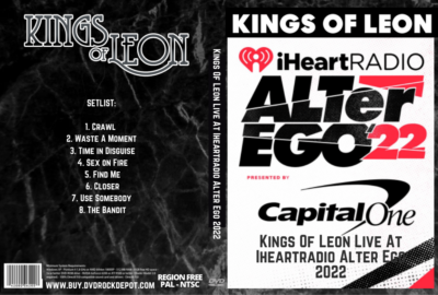Kings Of Leon Live At Iheartradio Alter Ego 2022 DVD