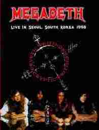 Megadeth Live In Seoul, South Korea 1998 DVD