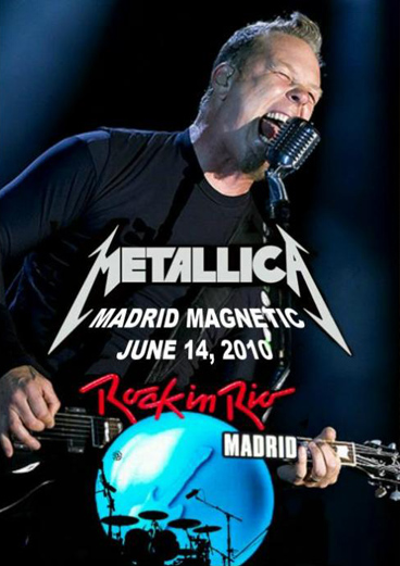 METALLICA Live Rock In Rio Madrid 2010 DVD