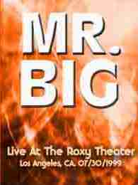 Mr. Big Live At The Roxy,Los Angeles CA 1999 DVD