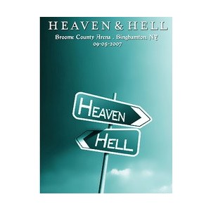 Heaven And Hell Live Broom County Arena, Binghamton, N.Y. 09/050/2007. DVD