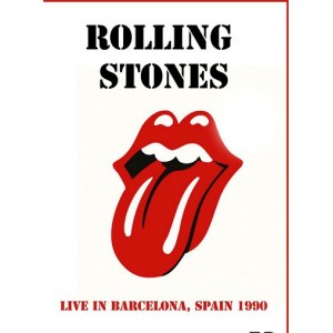 ROLLING STONES Live in Barcelona, Spain 1990 DVD