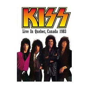 Kiss Live In Quebec Canada 1983 DVD