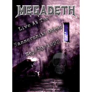 MEGADETH live at the Apollo Hammersmith Odeon 1992 DVD