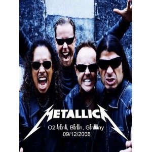 METALLICA O2 Arena, Berlin, Germany 09/12/2008 DVD