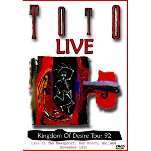TOTO Live at The Maaspoort, Den Bosch, Holland 1992 DVD PAL
