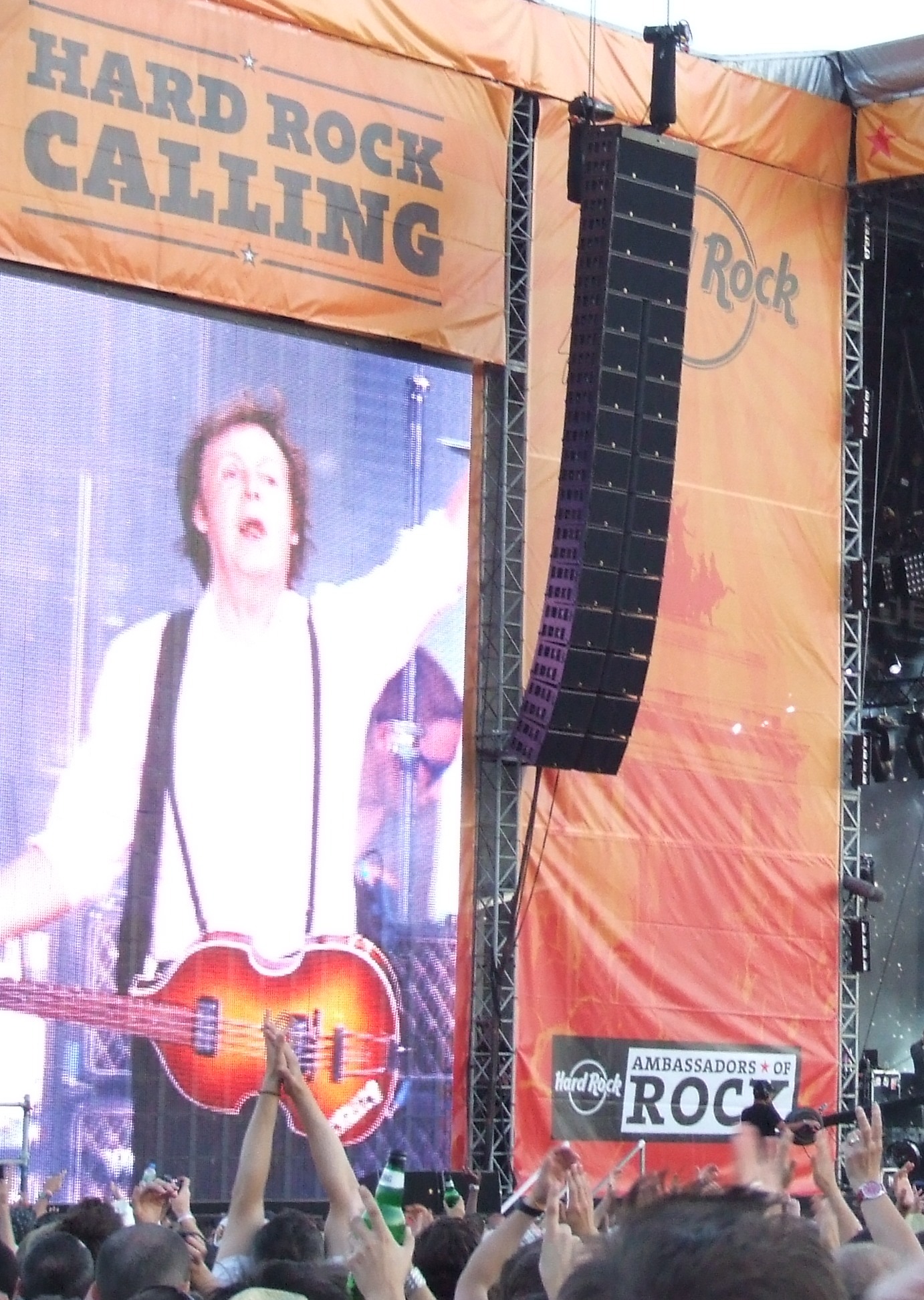 Paul Mccartney Live At The Hard Rock Calling Festival Hyde Park, London U.K 2010 DVD