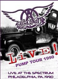 AEROSMITH Live At The Spectrum Philadelphia, P.A. 1990 DVD