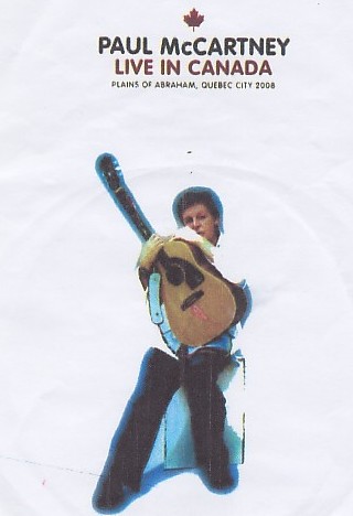 Paul Mccartney Live In Quebec, Canada, 2008 DVD