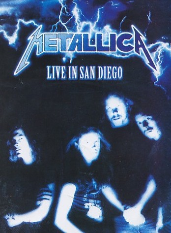 Metallica Live In San Diego 1992 DVD