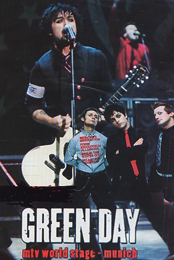 Green Day MTV World Stage Concert, Munich, 03/11/ 2009 DVD