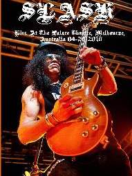 Slash Live At The Palace Theatre, Melbourne, Australia 04/28/2010 DVD