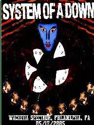 System Of a Down Wachovia Spectrum, Philadelphia, PA 05/10/2005 + Live In  Astoria London England 2005 + Bonus DVD