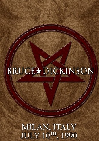 BRUCE DICKINSON Live In Milan, Italy, 1990 DVD