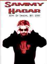 Sammy Hagar Live In Camden, NJ. 2002 DVD