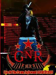Guns n' Roses Live  At The Forum, Inglewood, CA 12/21/2011 DVD