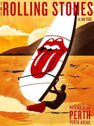The Rolling Stones On Fire Tour Live At Perth Arena, Perth Australia 11-14-2014 DVD