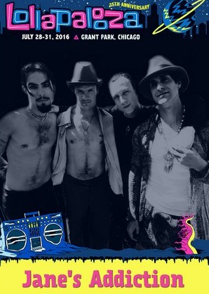 Jane's Addiction Live At Lollapalooza Festival Chicago ILL. 2016 DVD