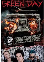 Green Day Live At KROQ's Redbull Sound Space, Los Angeles CA 10-19-2016 DVD