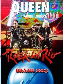 Queen & Adam Lambert Live In Rock In Rio Brazil 2015 DVD