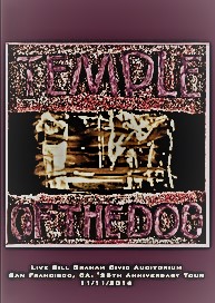 Temple Of The Dog Live At Bill Graham Civic Auditorium, San Francisco, CA. "25th Anniversary Tour" 11/12/2016 DVD