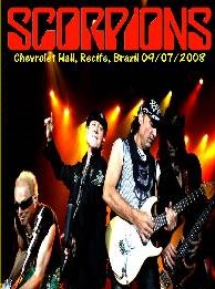 Scorpions Live At Chevrolet Hall, Recife, Brazil 09/07/2008 DVD