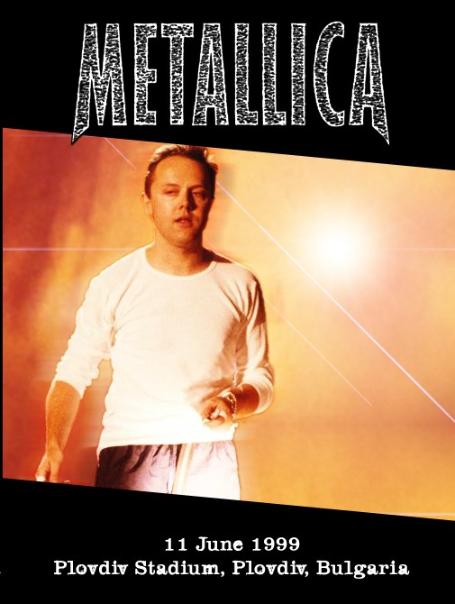 Metallica Live In Plovidv, Bulgaria 1999 DVD