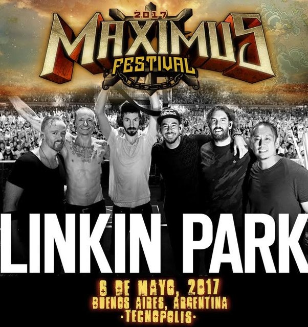Linkin Park Live At Maximus Festival, Buenos Aires Argentina 05/06/2017 DVD