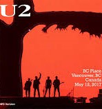 U2 The Joshua Tree Tour Live At The AT&T Center, Vancouver Canada 05-12-2017 DVD