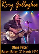 Rory Gallagher Live At Ohne Filter, German TV, Baden Germany 1990 DVD