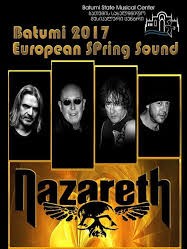 Nazareth Live At Black Sea Arena, Batumi Georgia 04-25-2017 DVD