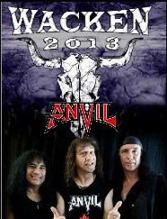Anvil Live At Wacken Open Air Festival, Germany 2013 DVD
