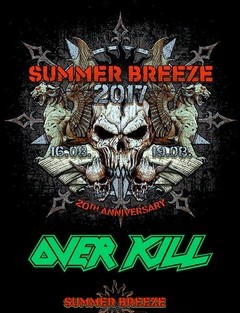 Overkill Live At Summer Breeze Festival, Germany 08-19-2017 DVD