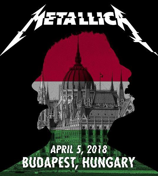Metallica Live At Papp Laszlo Sportarena, Budapest Hungary 04-05-2018 DVD