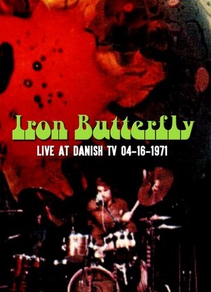 Iron Butterfly  Danish TV. Stockholm Sweden 1971 DVD