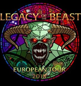 Iron Maiden Live At Omnisports Palais, Bercy-Paris France 07-05-2018 DVD