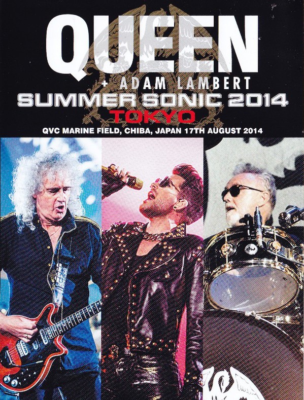 Queen & Adam Lambert  Live At Summer Sonic Fetival, Chiba, Japan 08-17-2014 DVD