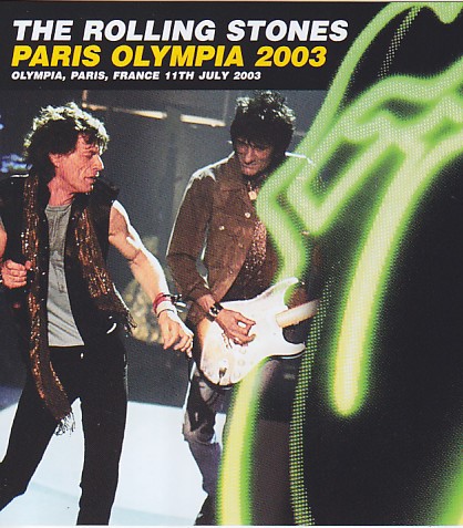 The Rolling Stones Live At The Olympia Theatre, Paris France 2003 DVD
