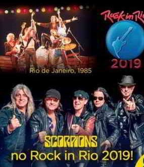 Scorpions Live In Rock In Rio Brazil 2019 DVD